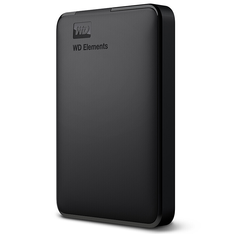 西部数据(WD)新元素系列2.5英寸 USB3.0 移动硬盘 2TB(WDBUZG0020BBK)