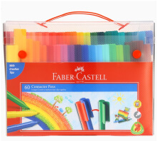 辉柏嘉(Faber-castell)155071(60色)可拼水彩笔PP礼盒装