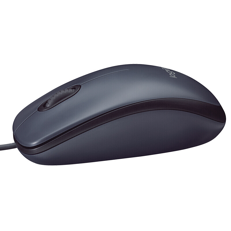 罗技(Logitech)M90 有线鼠标 黑色