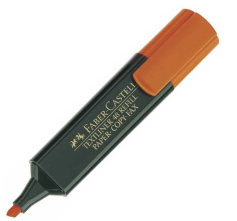 辉柏嘉(Faber-castell)154815(橙色)荧光笔