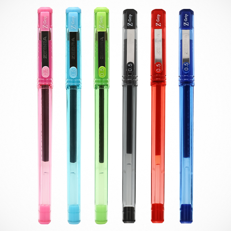 斑马(ZEBRA)JJ1中性笔黑芯0.5mm10支/盒
