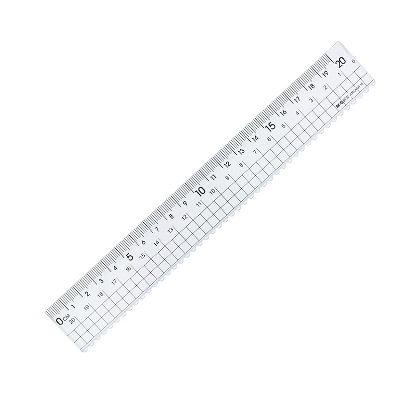 晨光(M&G)ARLN0414简亚克力20cm直尺