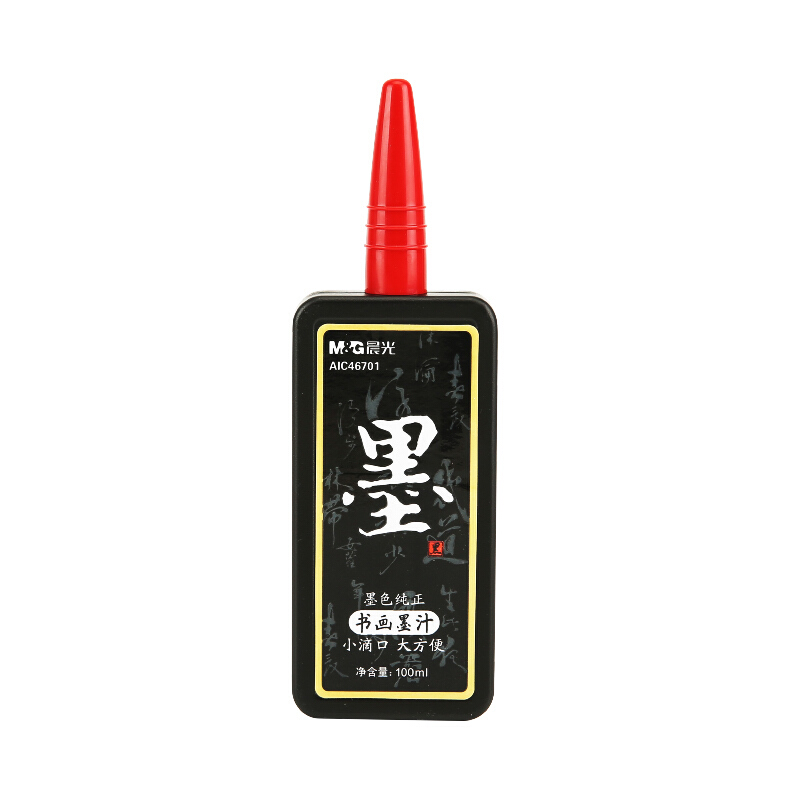 晨光(M&G)AIC46701(黑色)便携式书画墨汁100ml