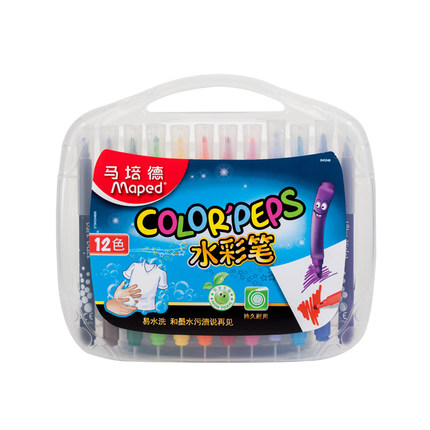 马培德(Maped)845048CH(12色)12色水彩笔