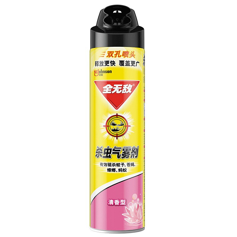 全无敌 309760流通无味杀虫气雾600ml