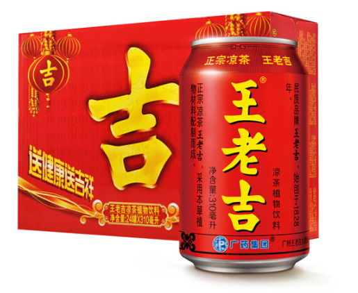 王老吉 拉罐310ml凉茶(24罐/箱)
