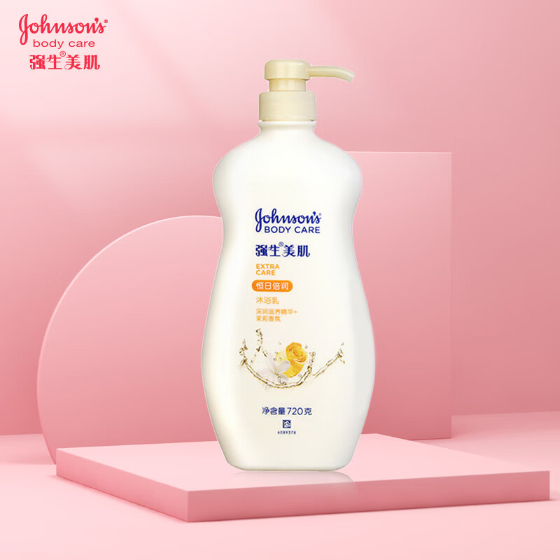 强生(Johnson)美肌恒日倍润沐浴乳720ml
