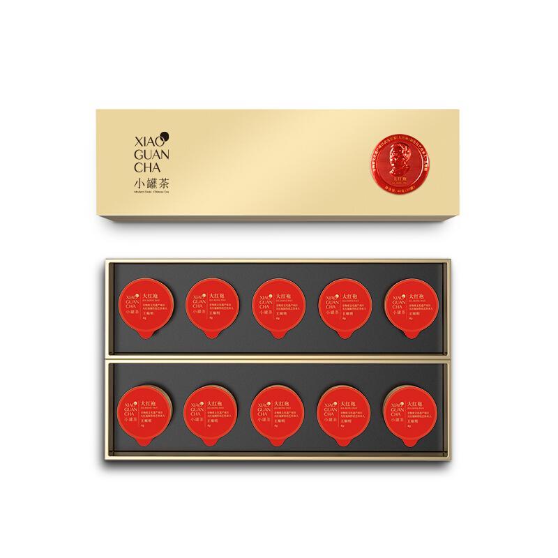 小罐茶 金罐大红袍茶(10罐装)40g