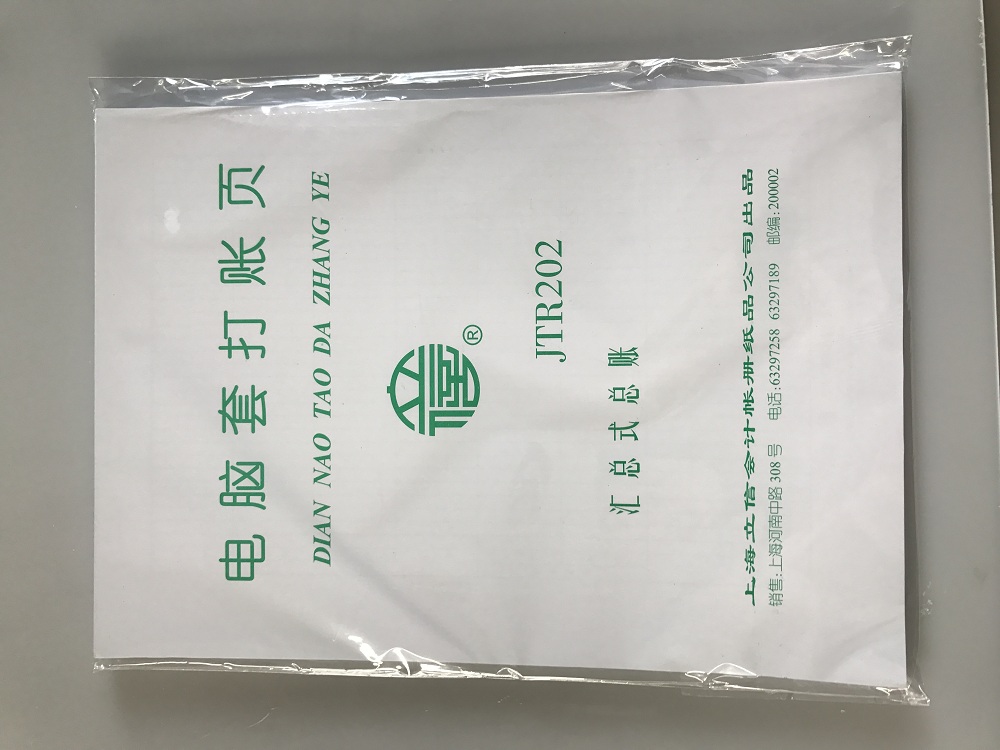 立信 JTR202汇总式总账