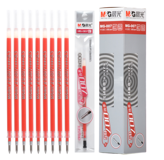 晨光(M&amp;amp;G)MG007C(红)钻石中性替芯0.5