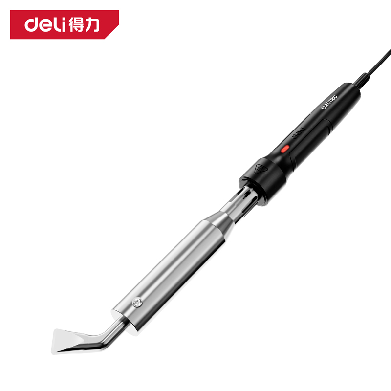 得力工具DL88300外热式恒温电烙铁300W弯头(黄)(把)