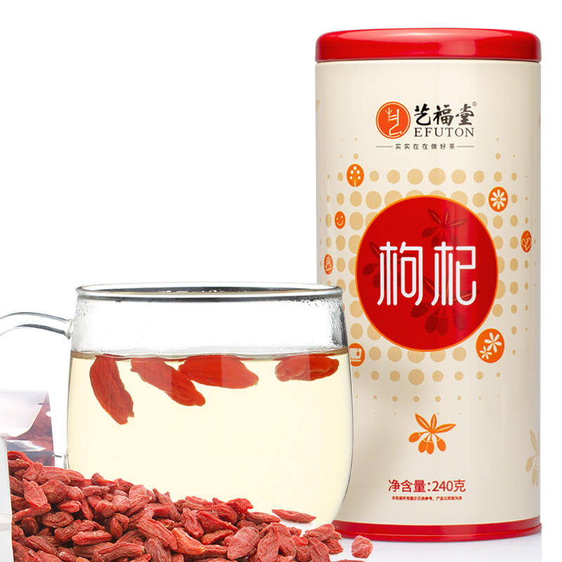 艺福堂 花草茶枸杞240g/罐