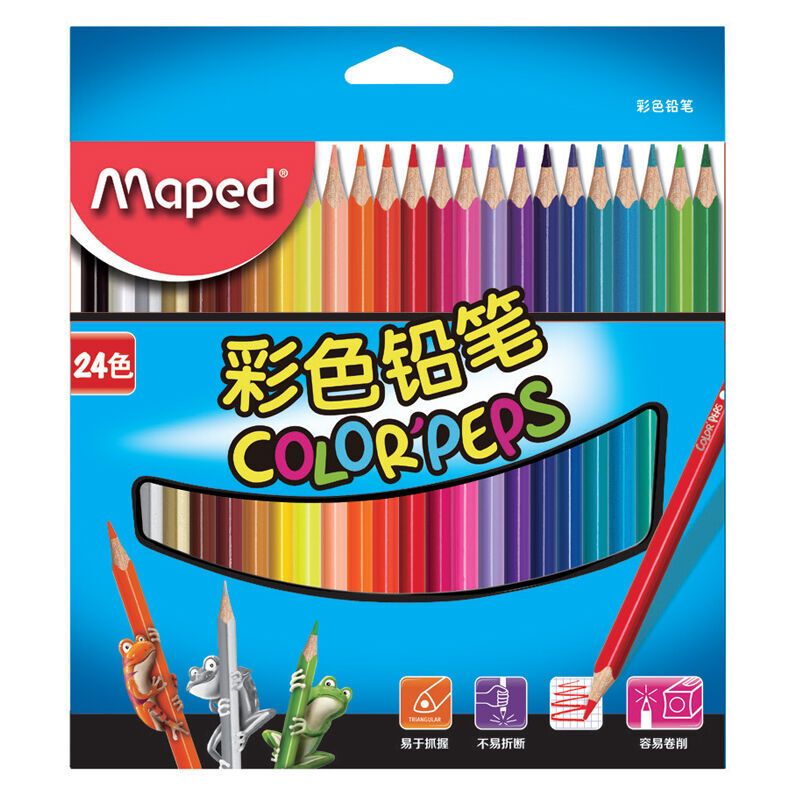 马培德(Maped)183224CH(24色)彩色铅笔