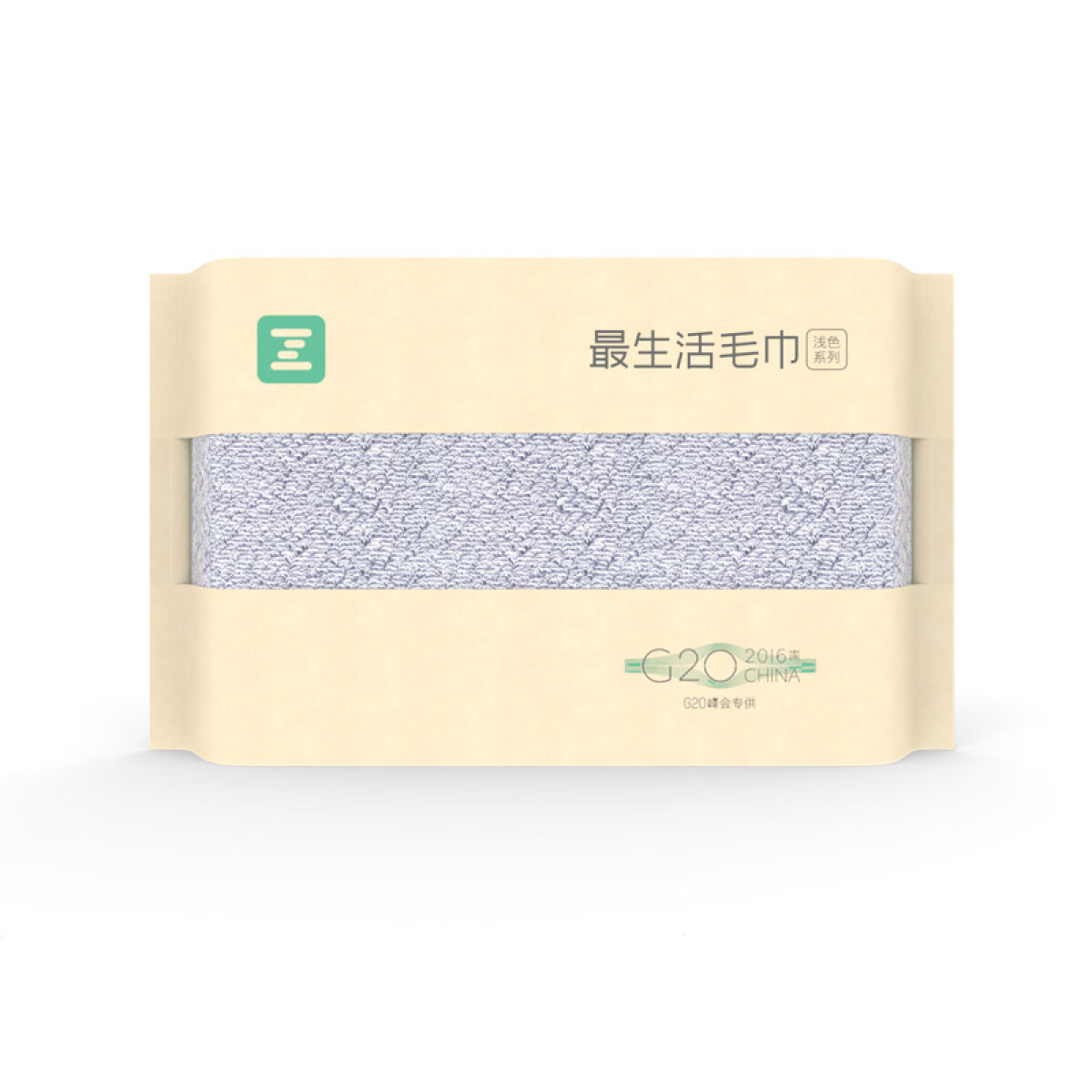 最生活(a-life)A-1154(灰蓝)浅色系列毛巾34cm*76cm,130g