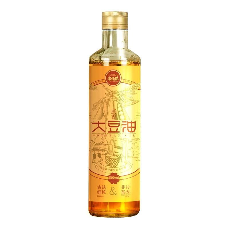 米妹妹精选大豆油500mL(物理压榨) - 米妹妹