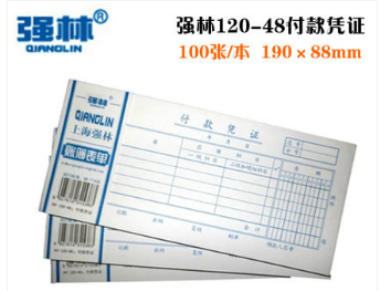 强林 120-48上付款凭证