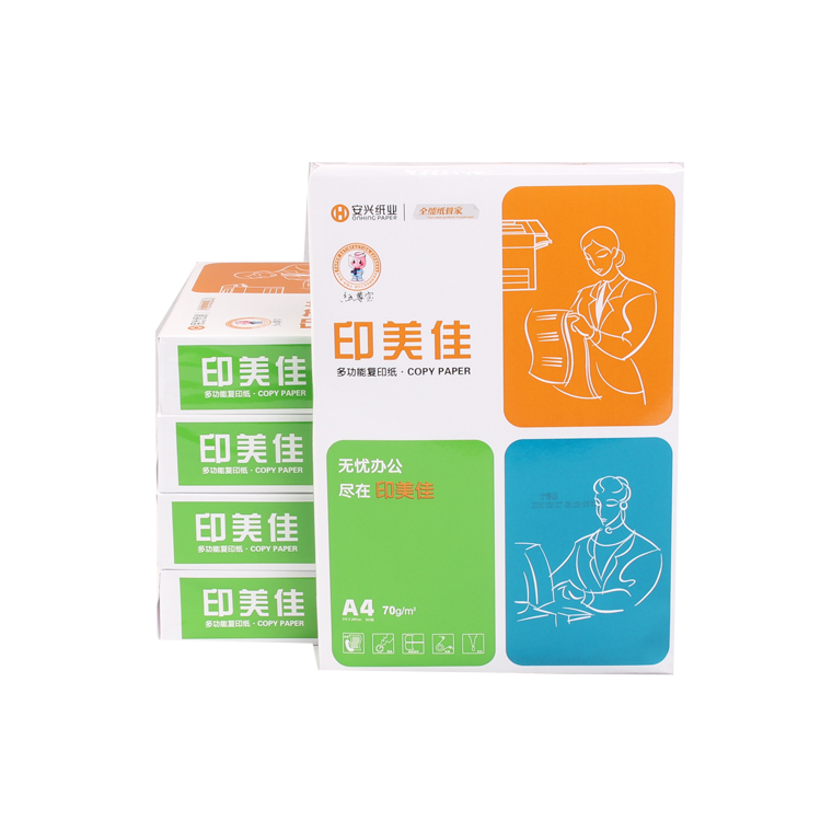 印美佳复印纸 80G A4 500S/包 8包/箱