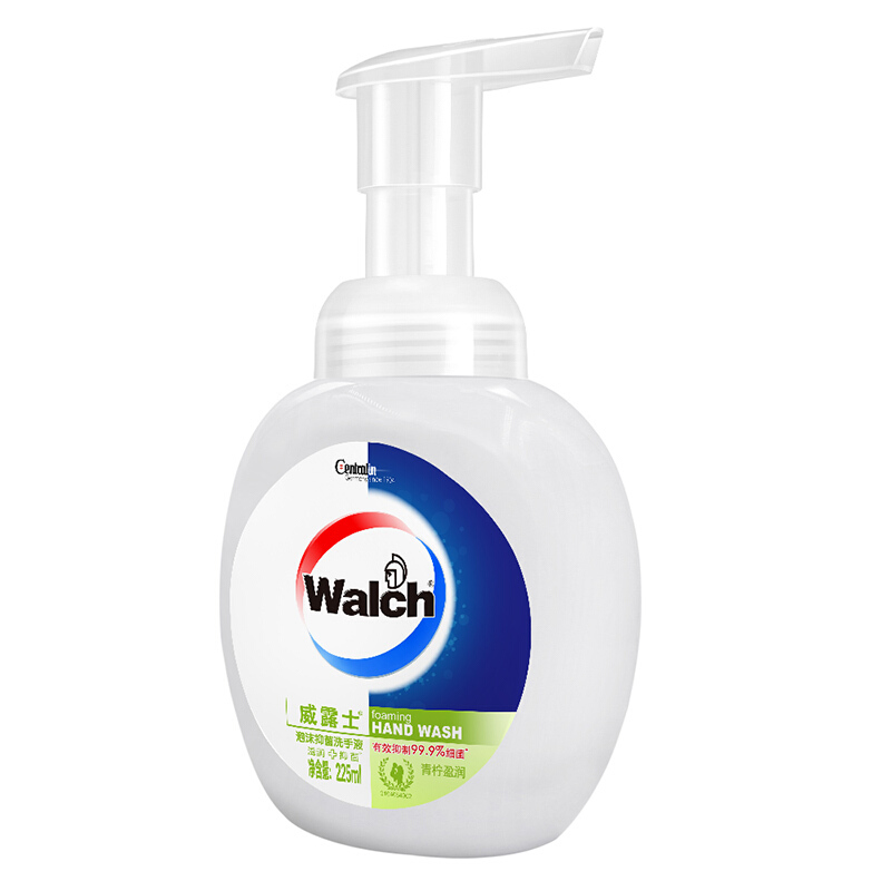威露士(Walch)WFM2(2)-5沫抑菌洗手液 青柠盈润两支装225ml*2