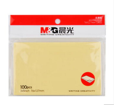 晨光(M&amp;amp;amp;G)YS-05优事贴100页3X5