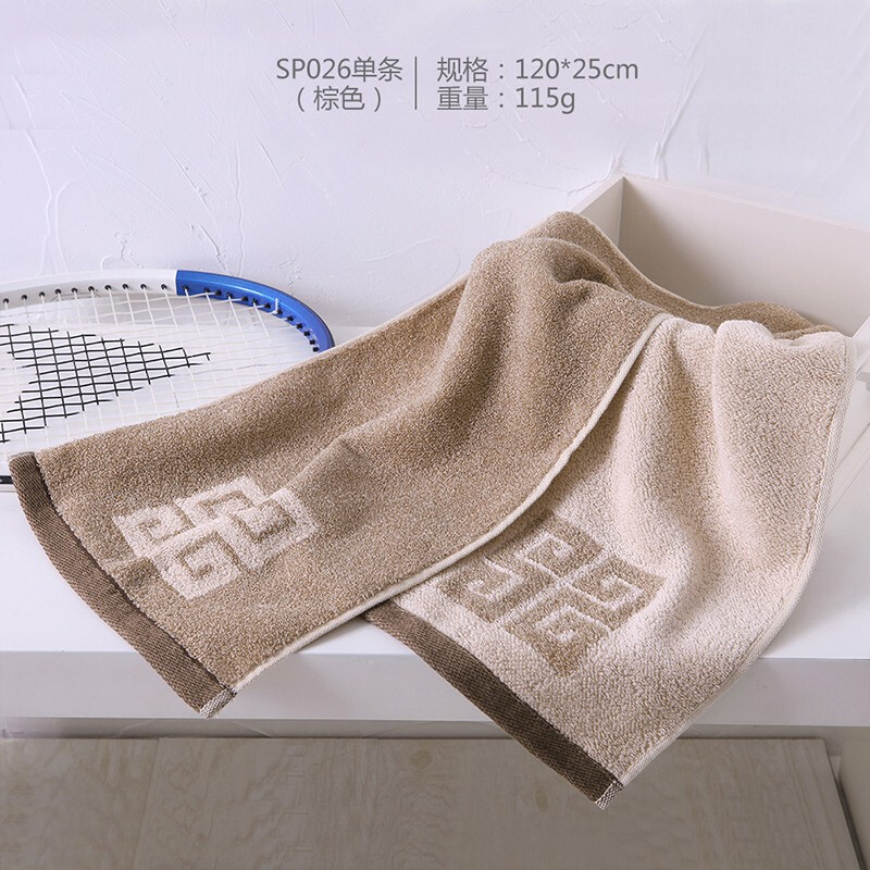 金号(KING SHORE)SP026(颜色随机)纯棉运动毛巾120*25cm 115g单条塑料袋装
