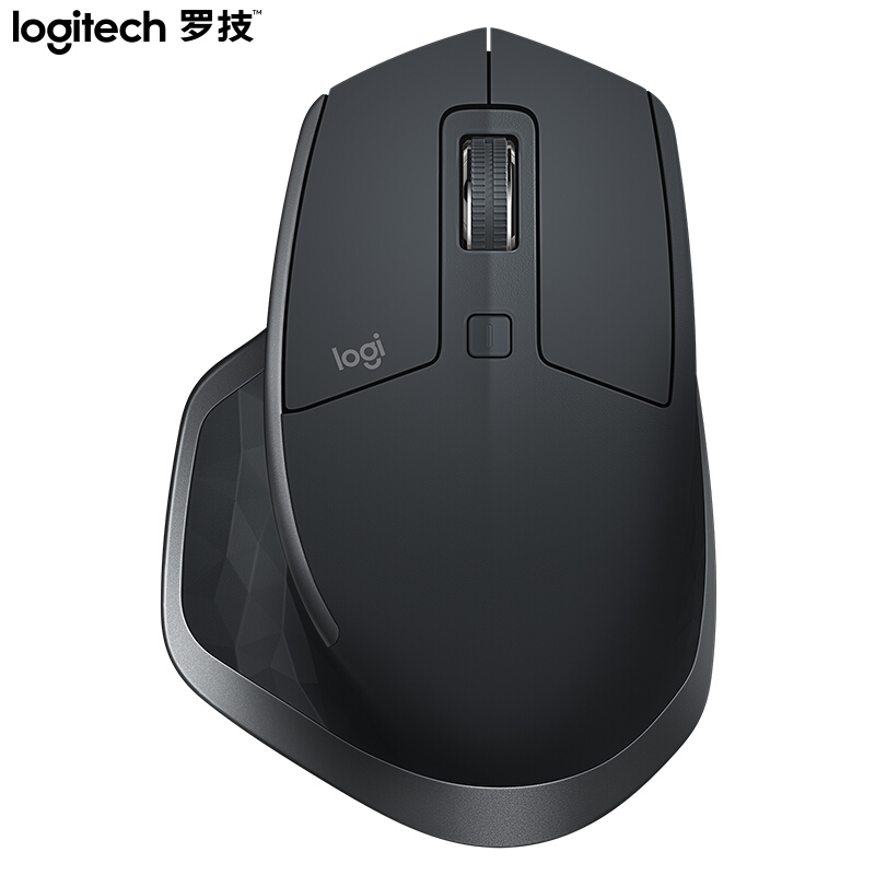 罗技(Logitech)MX Master 2S 无线蓝牙鼠标 儒雅黑