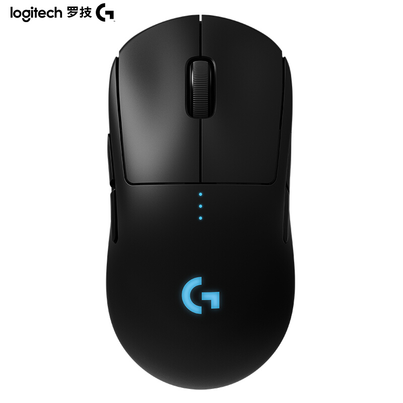罗技(Logitech)PRO WIRELESS 无线鼠标 黑色 16000DPI