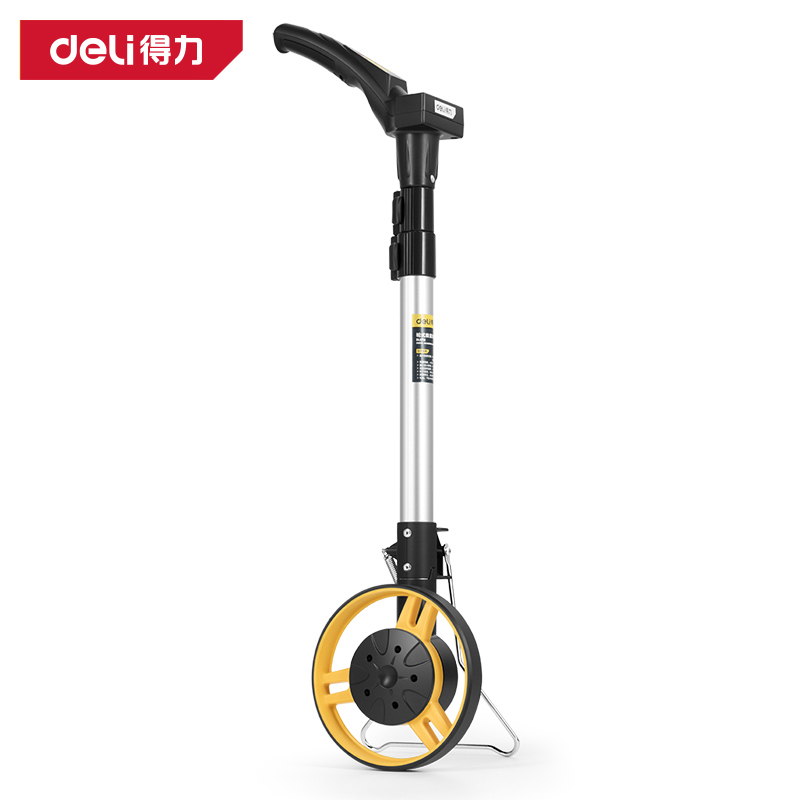 得力工具DL9713数显轮式测距仪150mm(黄)(台)