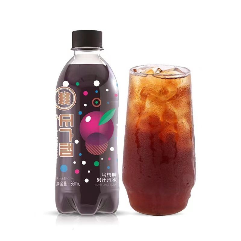 正广和 乌梅味果汁汽水360ml*24瓶