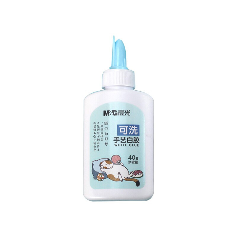 晨光(M&G)ABJ97216可洗手艺白胶40g猫的白日梦