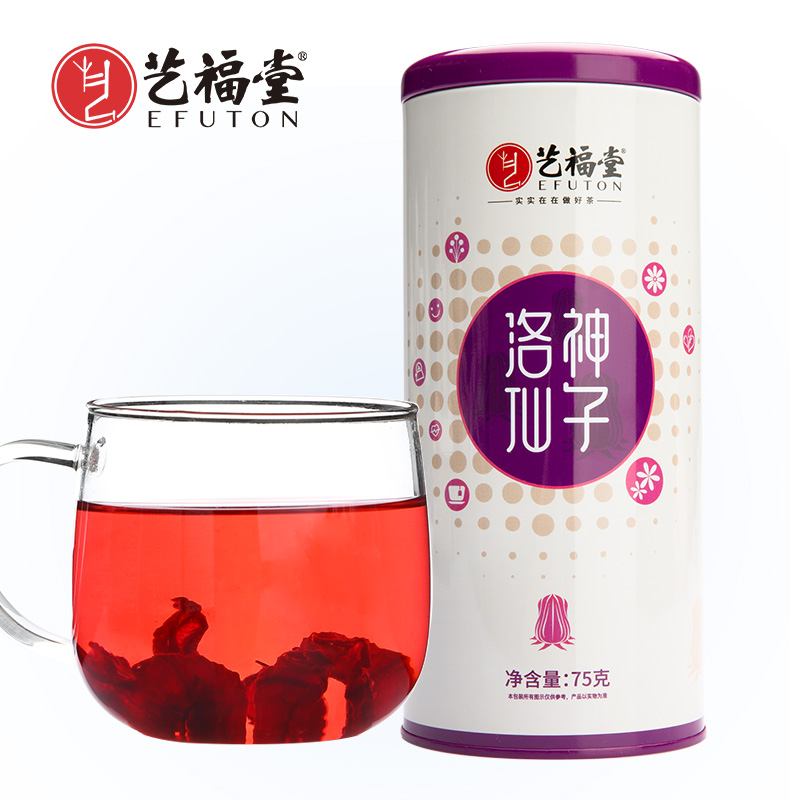 艺福堂 花草茶洛神仙子75g/罐(玫瑰茄)
