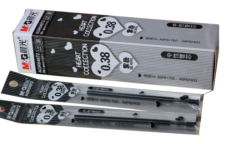 晨光(M&amp;amp;G)AGR64072A(黑)中性替芯0.38