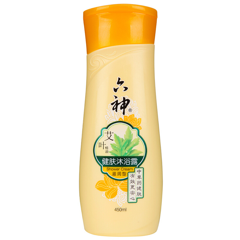 六神 艾叶健肤(滋润)沐浴露450ml*20瓶