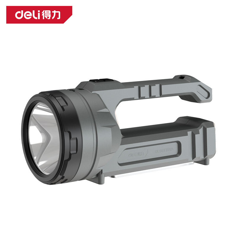 得力工具DL551300A手提灯250流明1800mAh尾灯(灰)(个)