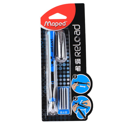 马培德(Maped)222710CH(蓝)速装铱合金钢笔