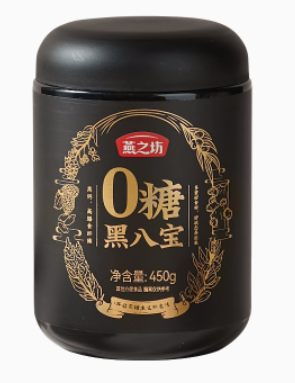 0糖黑八宝450g