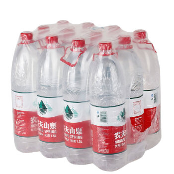 农夫山泉(NONGFU SPRING)1.5L天然饮用水1.5L*12瓶