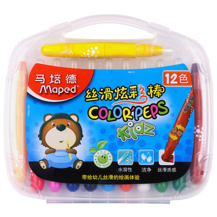 马培德(Maped)836112CH(12色)丝滑炫彩棒
