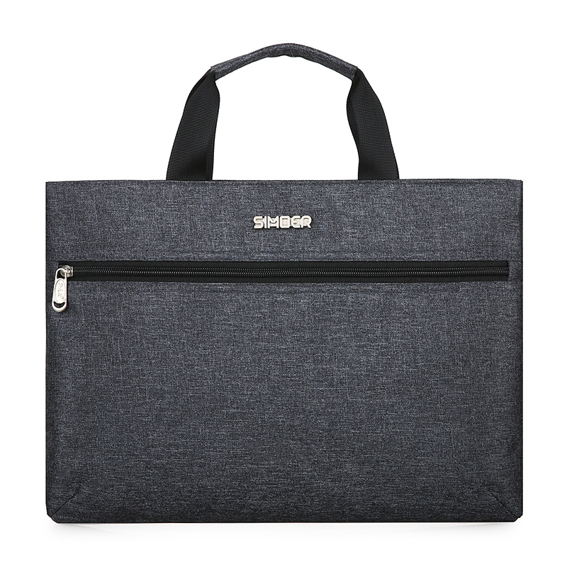 斯莫尔(SIMOER)SL-533(灰)高级牛津布公文包牛津布28*39