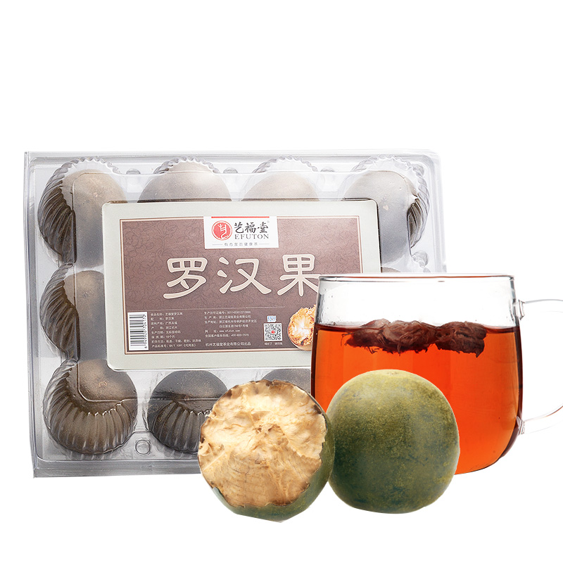 艺福堂 罗汉果(10颗装)165g/盒