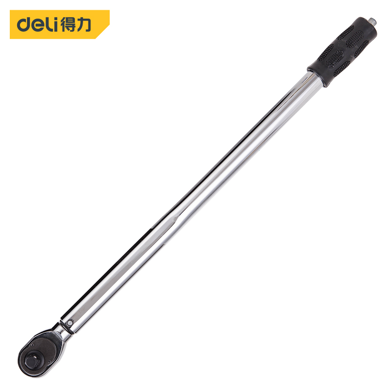 得力工具DL-YN-40200预置扭力扳手1/2寸(银)(把)