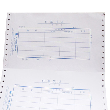 立信 TR103付款凭证