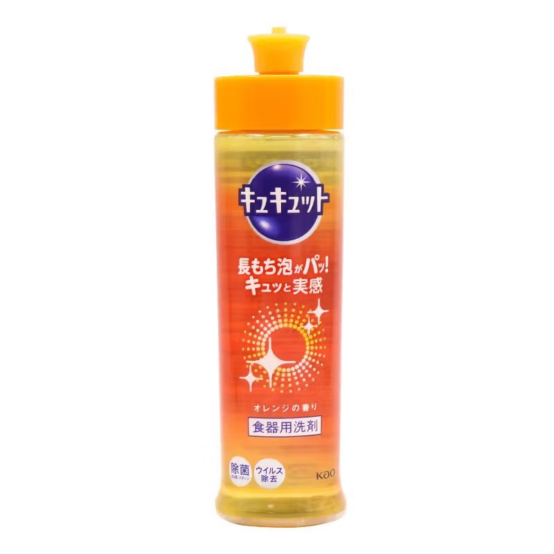 花王(KAO)洗洁精 橙子香 240ml