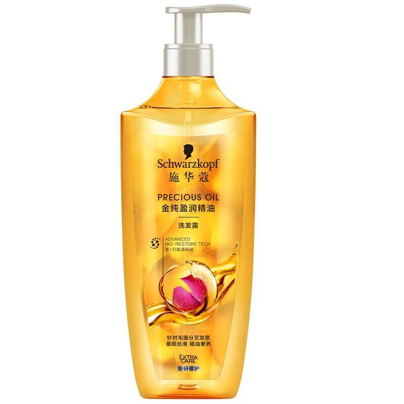 施华蔻(Schwarzkopf)8金纯盈润精油洗发露600ml