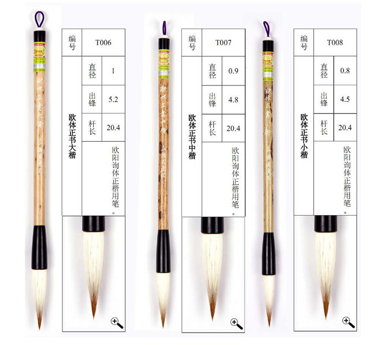 周虎臣 欧体正书小楷毛笔
