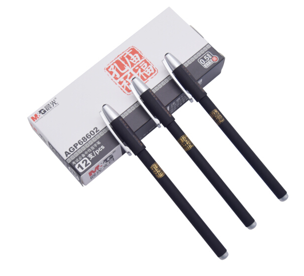 晨光(M&G)AGP68602-02(黑)中性笔孔庙祈福0.5