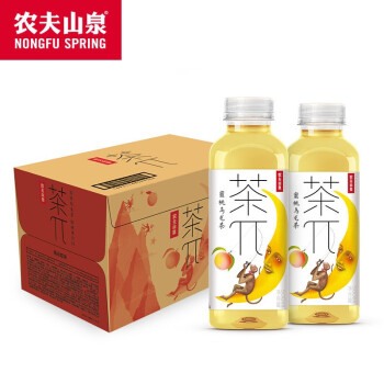 农夫山泉(NONGFU SPRING)茶派蜜桃乌龙茶 果味饮料 900ml*12瓶