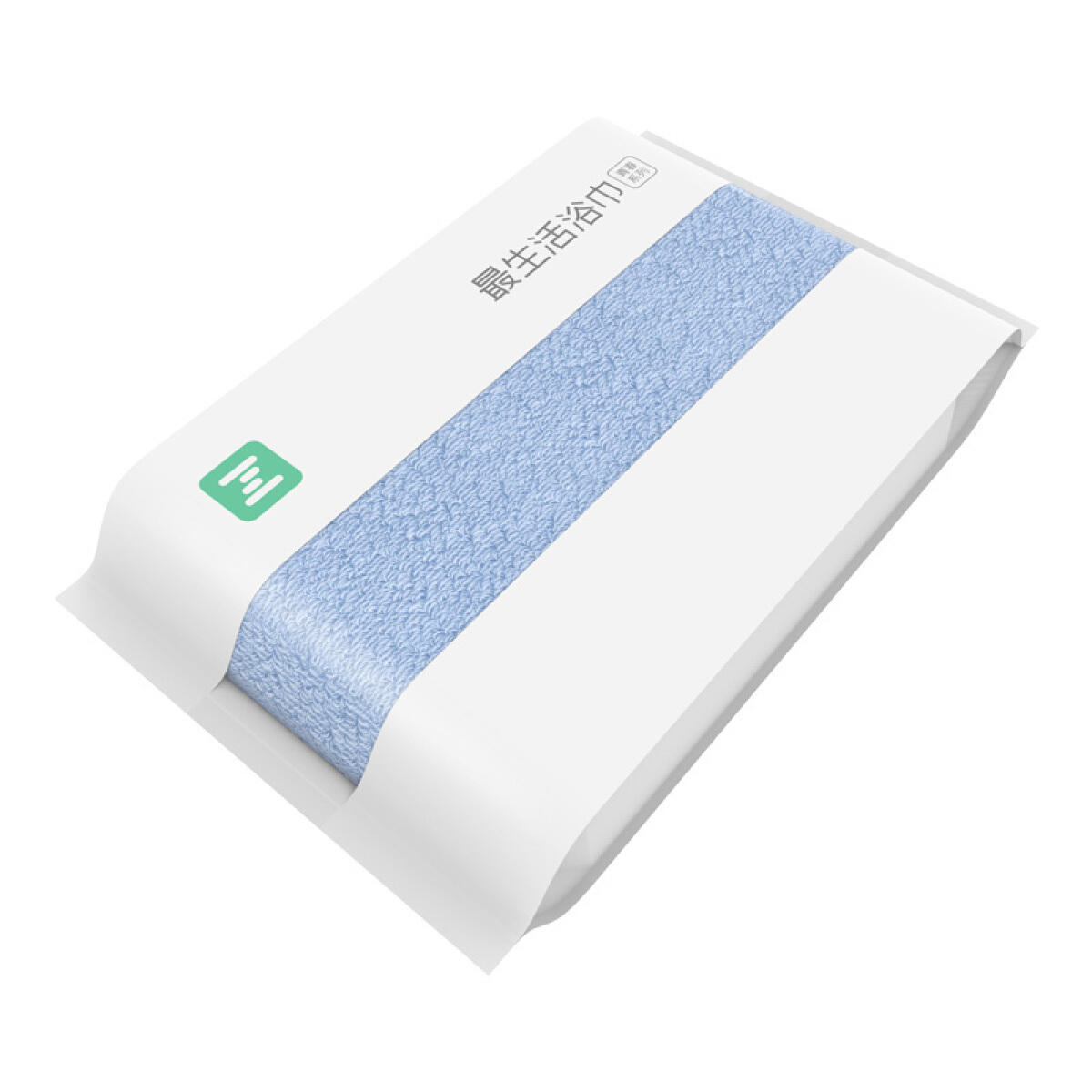 最生活(a-life)A-1160(蓝色)青春系列浴巾70cm*140cm,580g