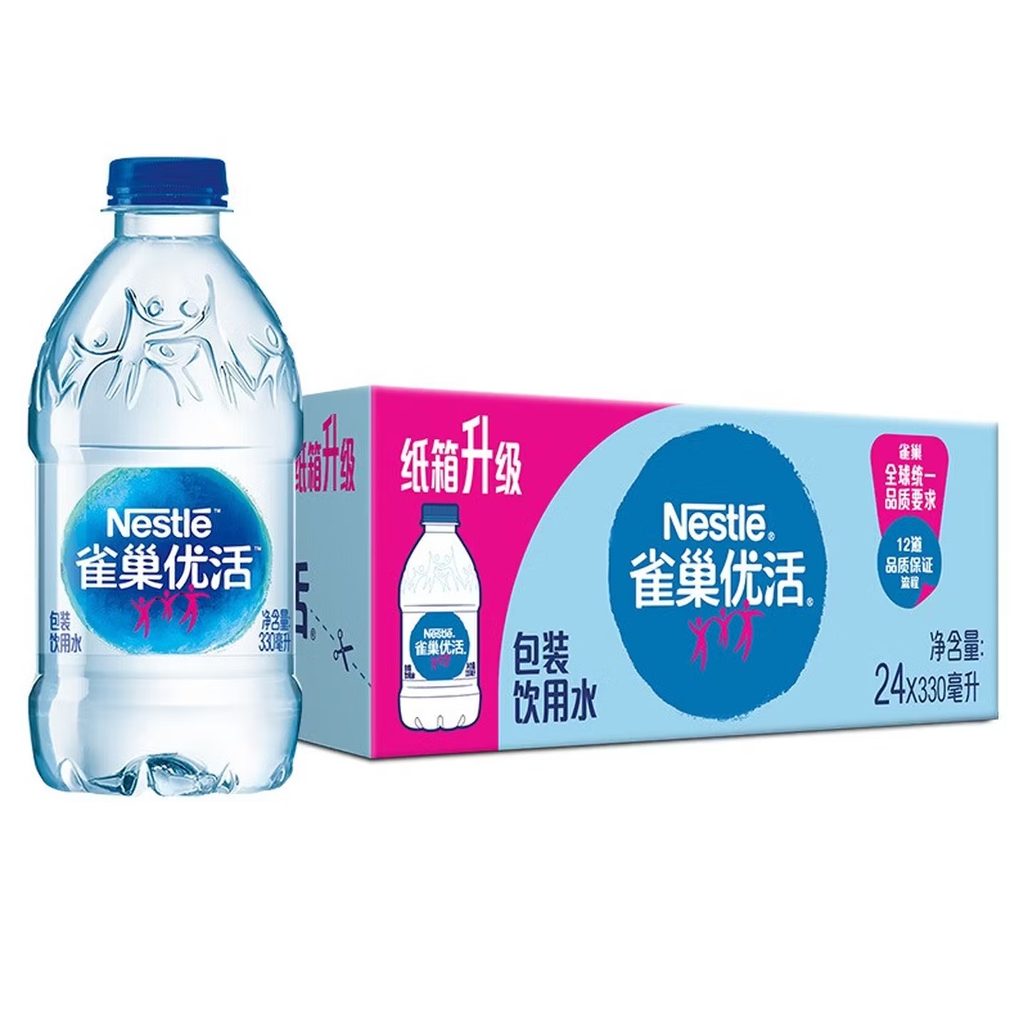 雀巢优活 QCYYS330优活饮用水330ml