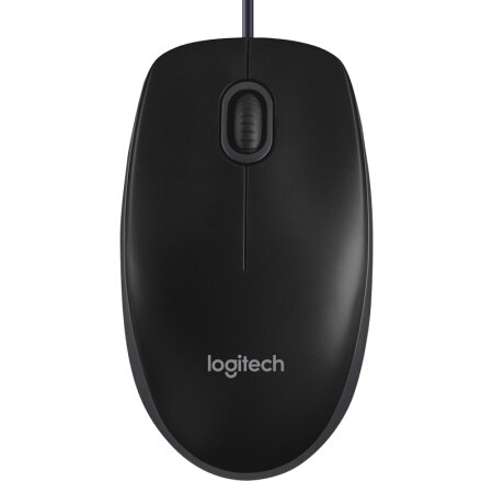 罗技(Logitech)B100 有线鼠标