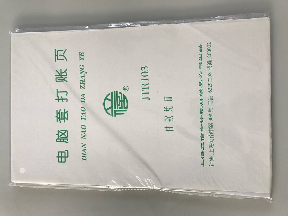 立信 JTR103付款凭证